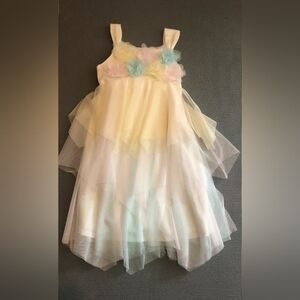 Pastel Tulle Flower Girl Dress